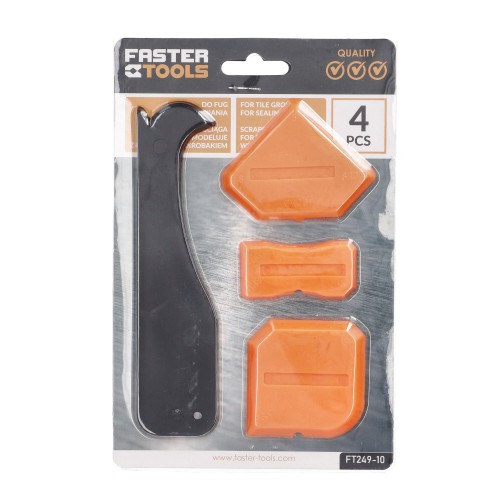 Шпатели для силикона 4шт. FT249-10 FASTER TOOLS