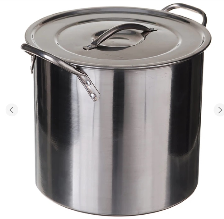 Кастрюля нерж с нерж.крышкой 30х30см 20л FT-02208-А