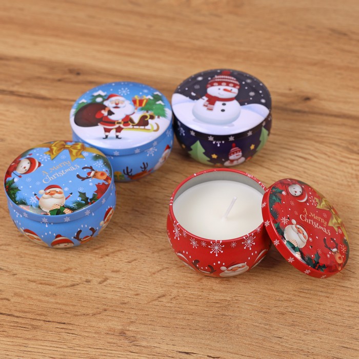 Свеча декоративная парафин 7см (SD7050-12W) ТМ Global Christmas