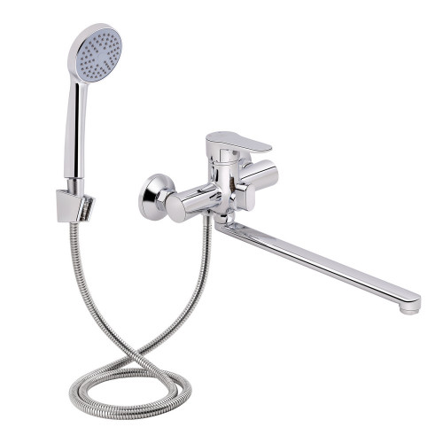 Смеситель одноручный, Цинк, для ванны длинный (Nicole 005) ТМ Lidz