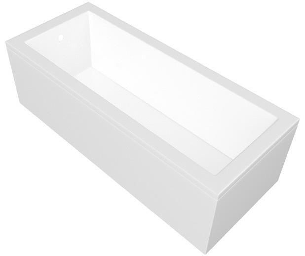 Ванна акриловая Bonito Home Delia (1600x700) + Ножки