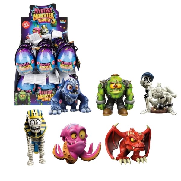 Яйцо сюрприз с коллекционными фигурками Мистические монстры
