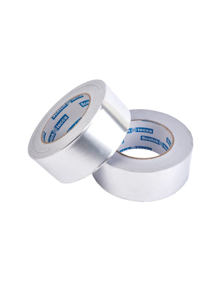 Скотч алюминиевый 48мм*50м*65мкр (уп. - 36шт.) Tecca