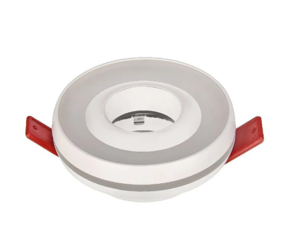 Светильник встроенный Azer-1 GU10 Max.50 Вт 230V IP20 d-70мм белый кругл./1/100