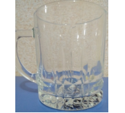 Кружка стеклянная Венеция 280мл б/дек.