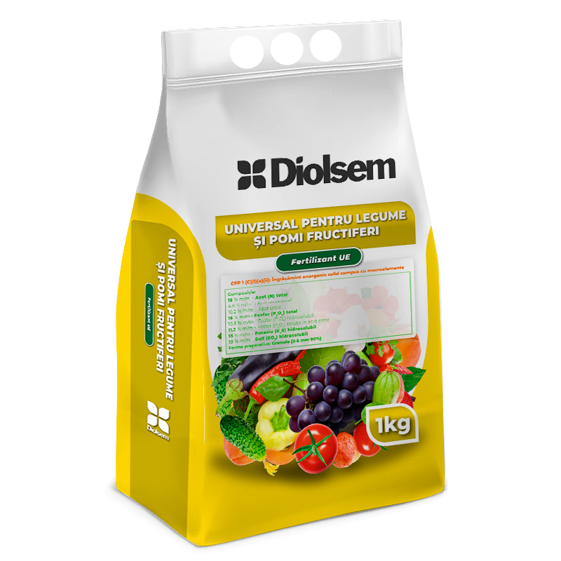 Удобрение гранулат д/овощей и деревьев (1кг)