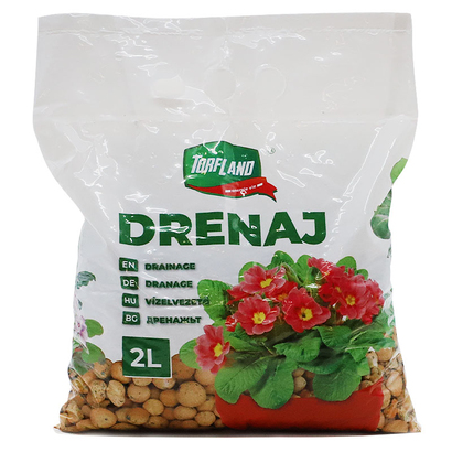 Торфлэнд Дренаж 2 литр (керамзит) (25 шт/уп)