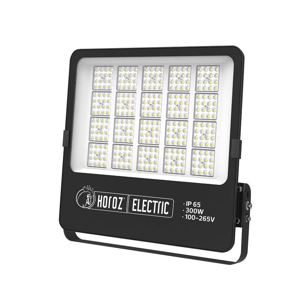 Прожектор светодиодный SMD LED (черный) 300W 6400K 36000Lm IP65 BORNEO-300
