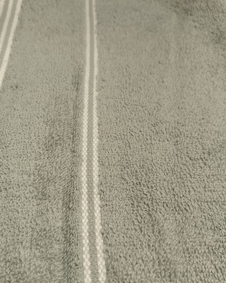 Полотенце махровое 35х75 полоски 42334-7