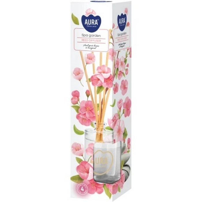 Освежитель воздуха, 45мл, SPA Garden, Дифузер с палочками, DZ45-254, BISPOL