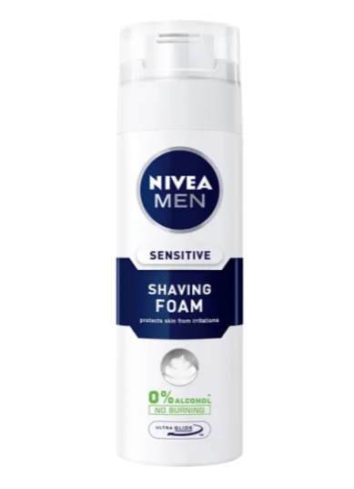 Пена д/бр.NIVEA Sensitive200мл