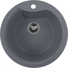 Кухонная МОЙКА каменная 480 PLATINUM TURAS серый муссон