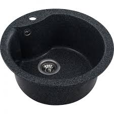 Кухонная МОЙКА каменная 480 PLATINUM TURAS черная