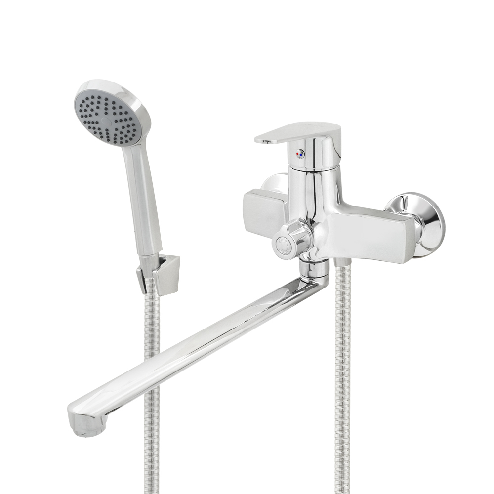 Смеситель одноручный, Цинк, для ванны, излив 28см VP325DC (ZDN7) (20шт/уп) ТМ VENTA