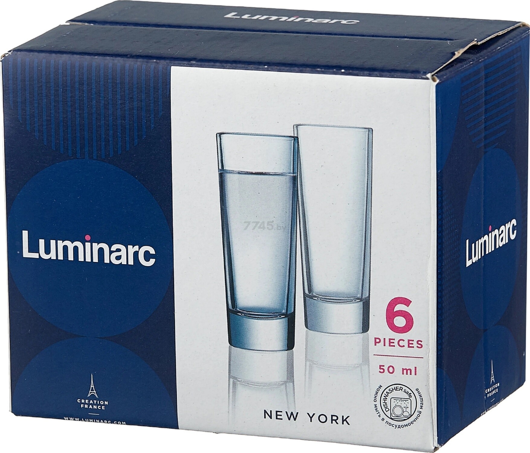 Набор стаканов 50мл. 6ед. Нью-Йорк Н5018