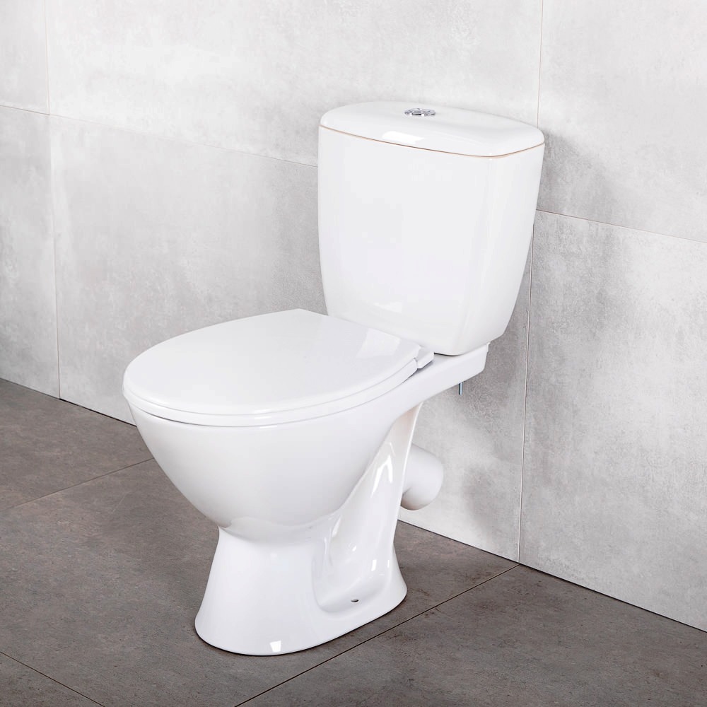 Унитаз компакт IDOL сиденье-полипропилен горизонтальный выпуск ТМ Kolo