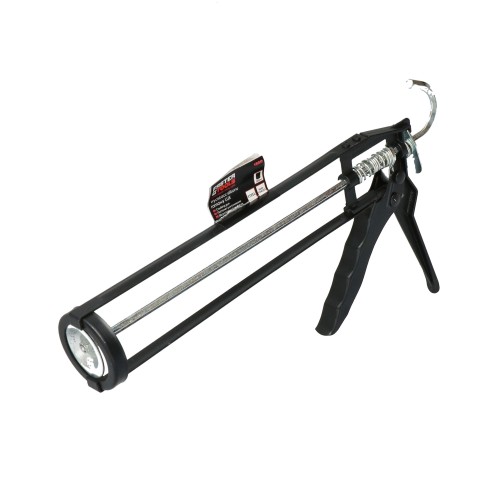 Пистолет для силиконового герметика рамообразный LUX 225 FASTER TOOLS