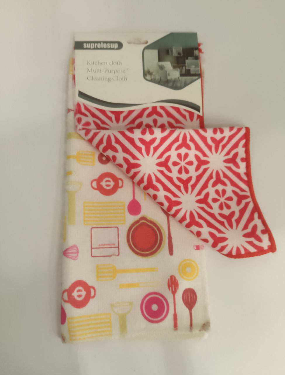 Набор салфеток кухонных м/ф. 2ед 30х30 СТ-14 (2)