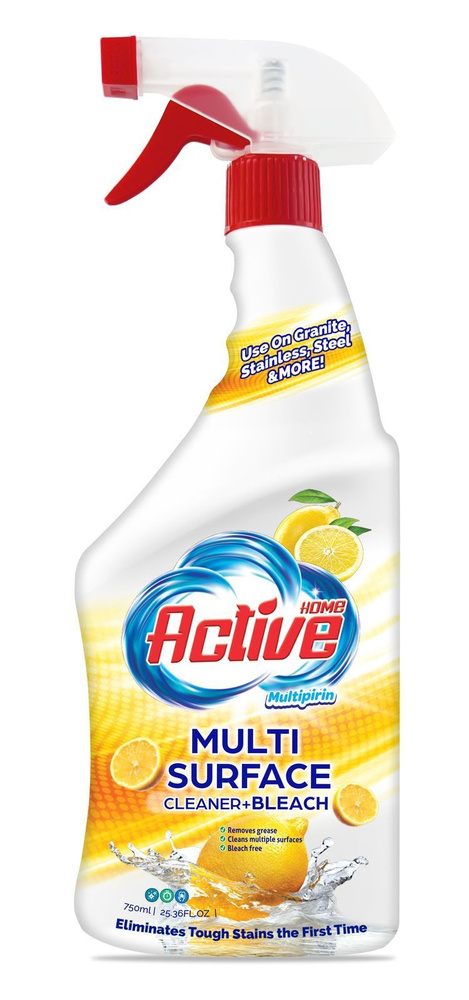 Спрей чистящий универс. 750мл HOME AKTIVE MULTI SURFACE