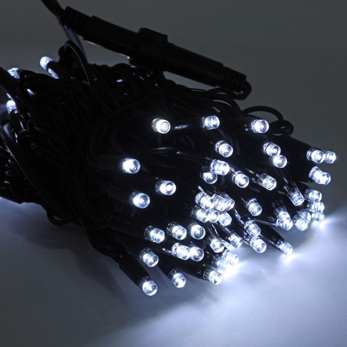 Гирлянда светодиодная - нить, свет белый, интерьер/экстерьер,10м (6361-77W) ТМ GS