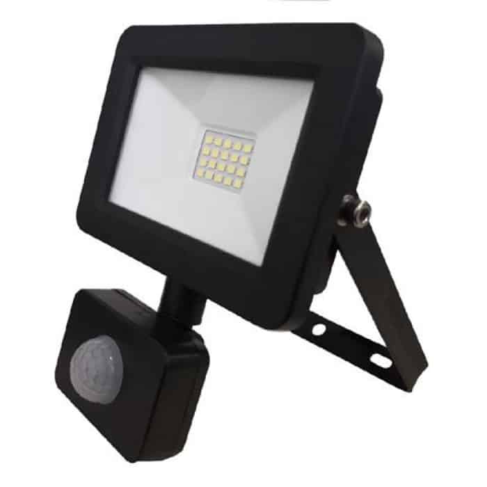 Прожектор светодиодный SMD LED с дат. движ. (черный) 30W 6400K 3380Lm IP65 ASLAN/S30