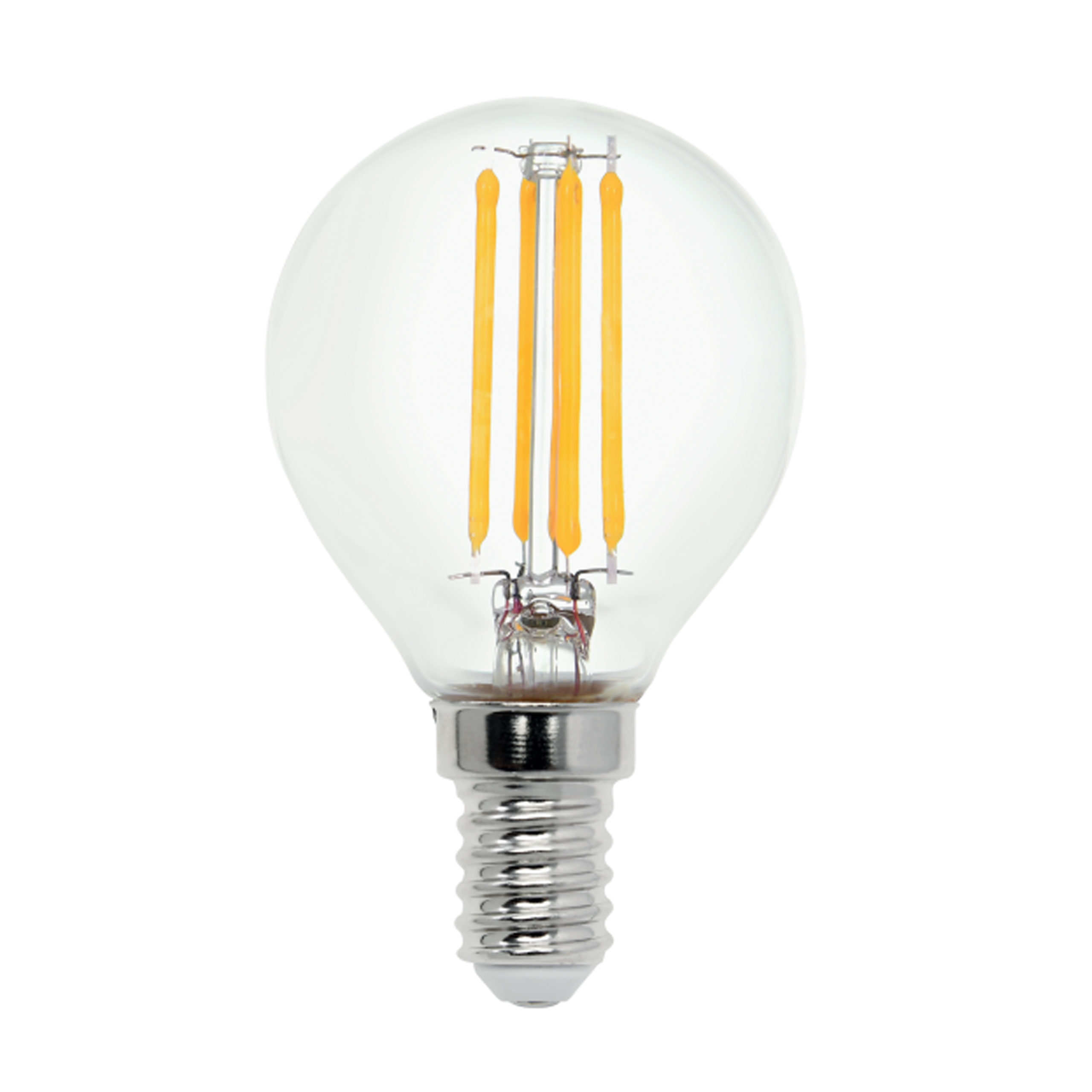 Лампа филаментная LED FILAMENT BALL-4W 4200K E14 450Lm 220-240V/10/100