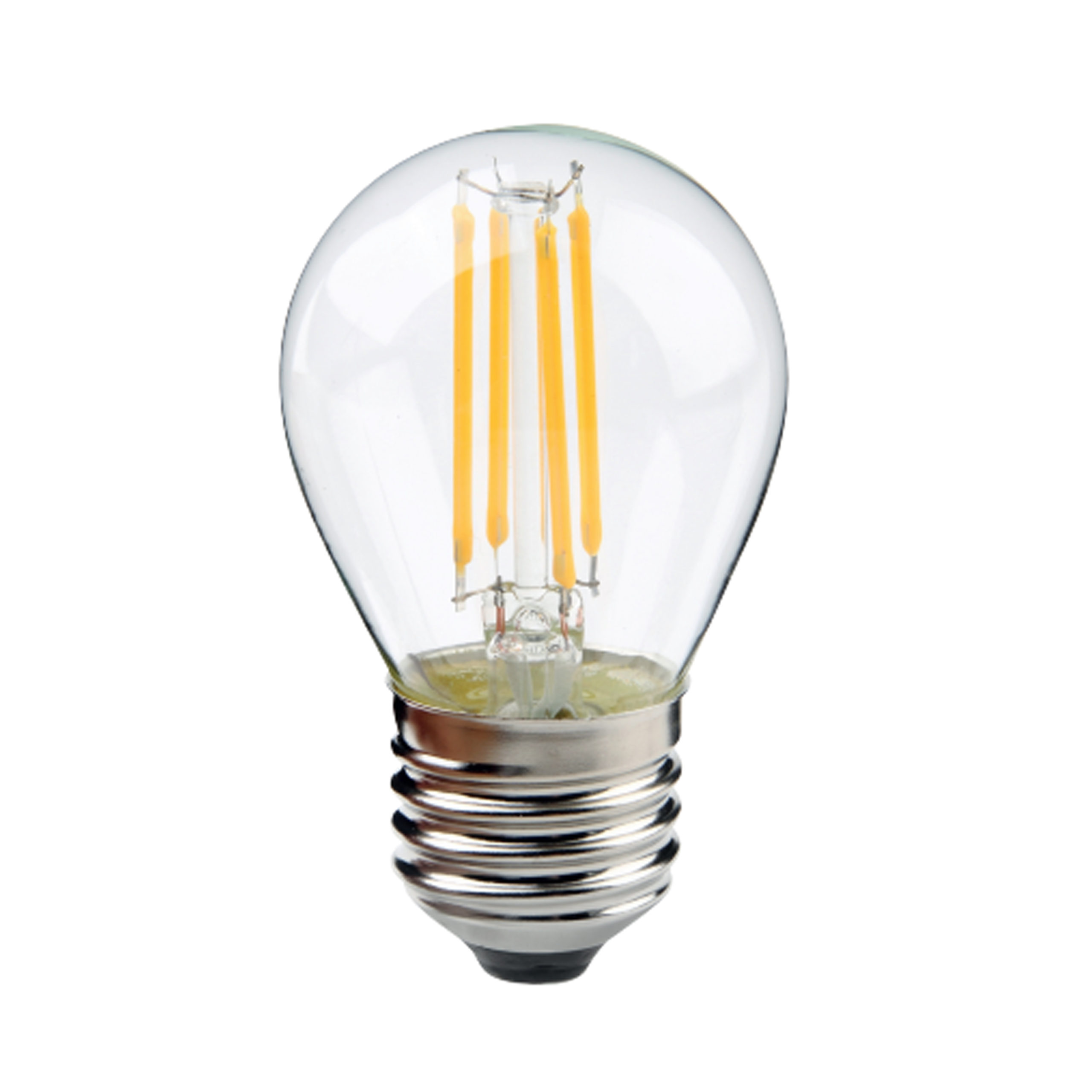 Лампа филаментная LED FILAMENT BALL-4W 4200K E27 450Lm 220-240V/10/100