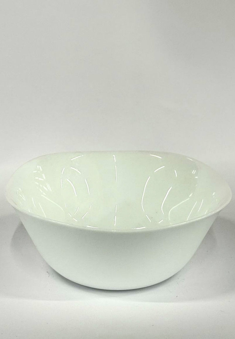 Салатник квадратный 6 160 стеклокер. белый 310