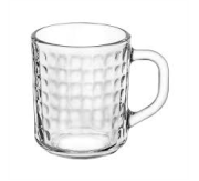 Кружка стеклянная Матрица 200мл б/дек.