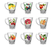 Кружка 300мл AURA (21с2222цф) Цветы и фрукты