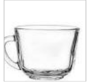 Кружка стеклянная Green tea 250мл б/дек