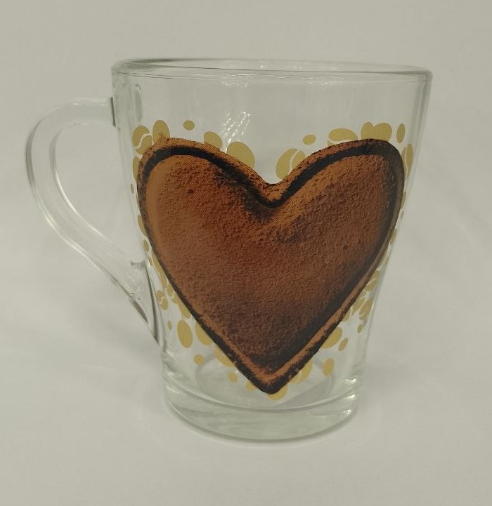 Кружка 250мл Грация Кофейное сердце