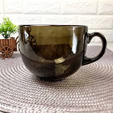 Кружка 500мл Джамбо дымка стекл.