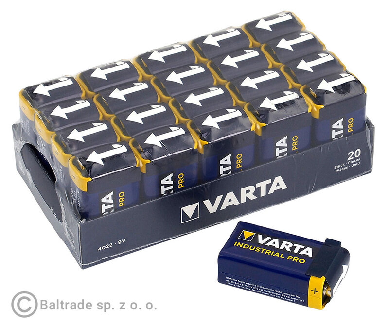 Батарея Industrial Pro 9V (1шт) Крона