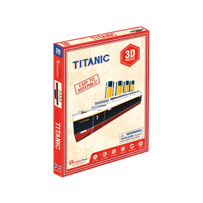 Пазл 3D Титаник (30 эл.)