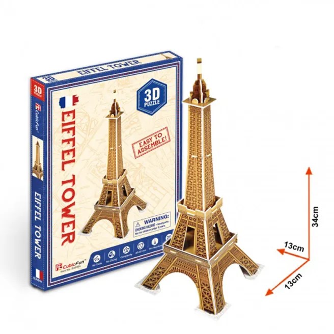 Пазл 3D Эйфелева башня (20 эл.)