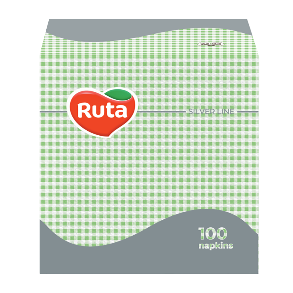 Салф.РУТА 24*24 зел.1сл100шт