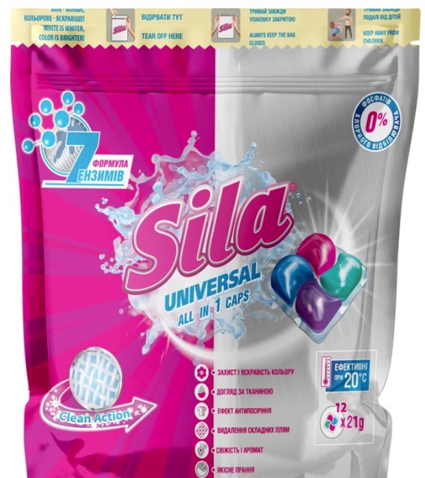 Капсулы д/ст.SILA Univers.12шт