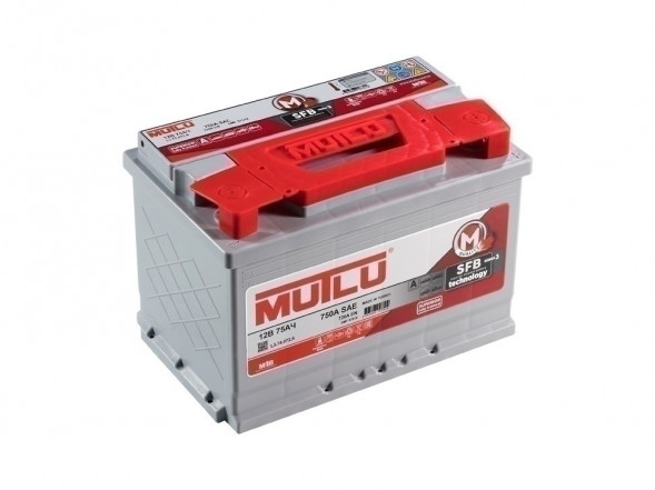 АКБ 12v 75 Ah 720A (EU) MUTLU (-/+)