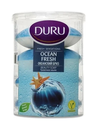 Мыло DURU FS океан.бриз 4*100г