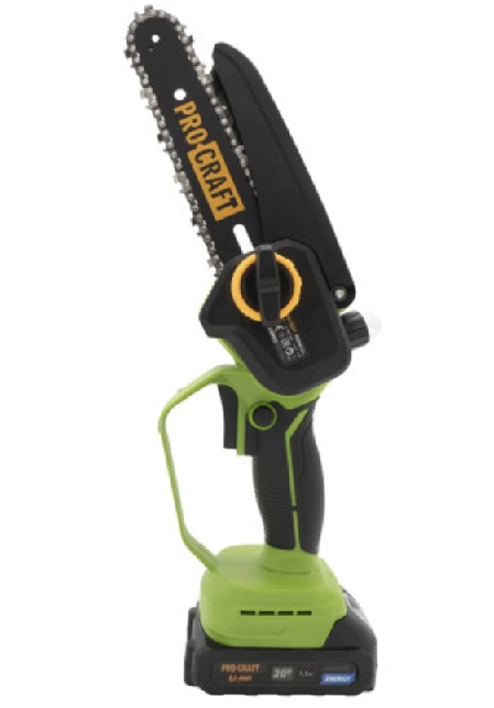 Пила цепная аккумуляторная Мини PKA-44 (с 1 АКБ-1,5 Ач и ЗУ) ТМ Pro-Сraft