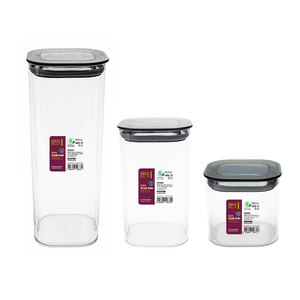 Н-р кв. контейнеров для еды 3шт.50870 0,5 л / 1,10 л / 1,7 л