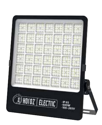 Прожектор светодиодный SMD LED (черный) 600W 6400K 72000 Lm IP65 BORNEO-600