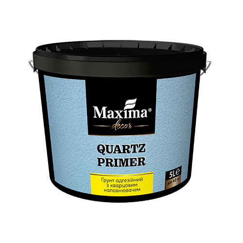 Грунт адгезионный с кварцевым наполнителем Quartz Primer TM Maxima - 5 л