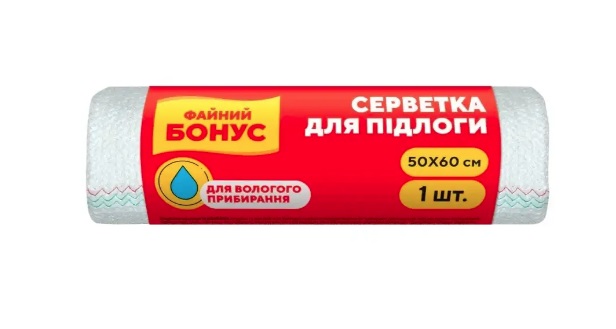 Салфетка БОНУС д/пола 1шт