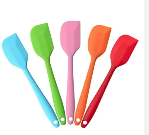 Лопатка силиконовая литая 28х5см