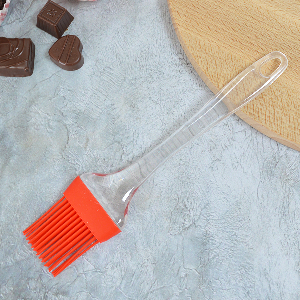 Кисточка силиконовая пласт. ручка 21х4см