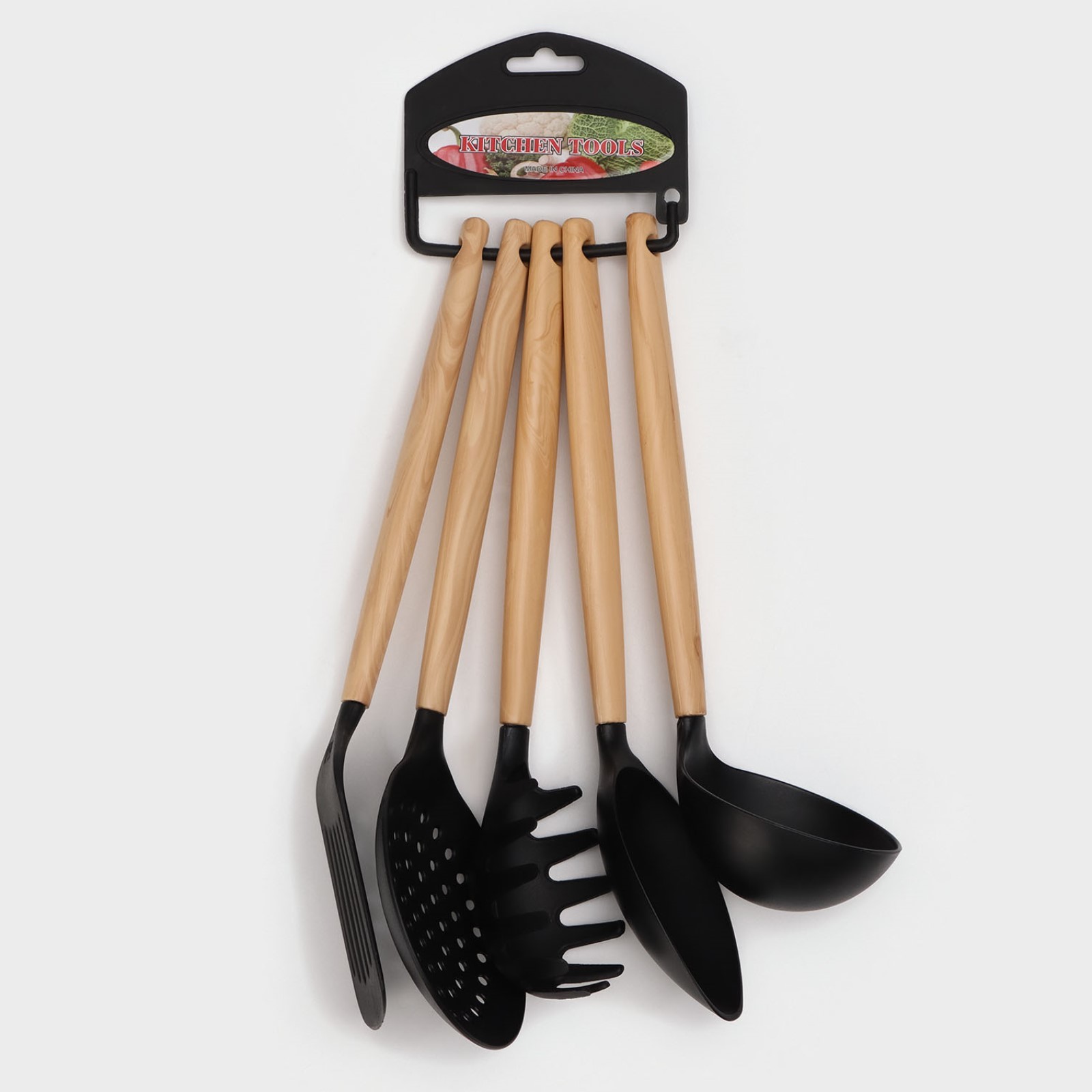 Набор кухонных принадлежностей 5ед. пластик