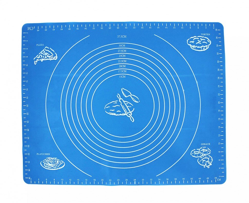 Коврик силиконовый для теста 70х70 (GJ-70x70)