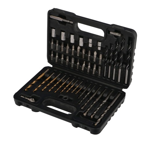Набор сверл, бит и насадок – 50 шт FASTER TOOLS